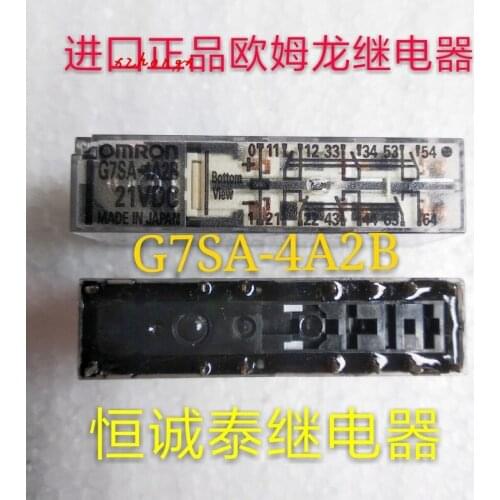 Relay G7SA-4A2B 21VDC imports authentic 21V Safety 6A 21VDC