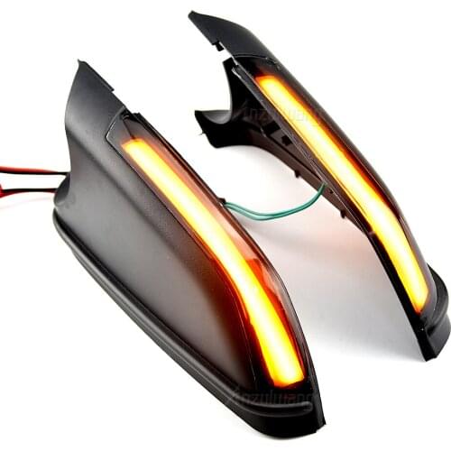 LED Side Wing Dynamic Turn Signal Light Rearview Mirror Indicator For VW Polo MK4 FL 2005-2009 for Skoda Octavia 2006-2010