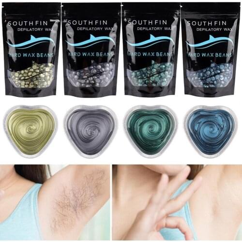 100g Hair Removal Depilatory Wax Less Discomfort Skin-friendly Skin Care Hot Film Hard Wax Bean for Home