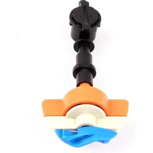 High Quality 50pcs/lot Israel 360 Degree Hanging Rotating Nozzle+Anti-Dripper Greenhouse Micro Drip Irrigation System Sprinkler