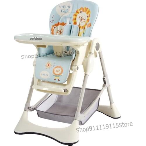 Baby Dining Chair Folding Multifunctional Portable Baby Chair Dining Table Dining Table Seat E101