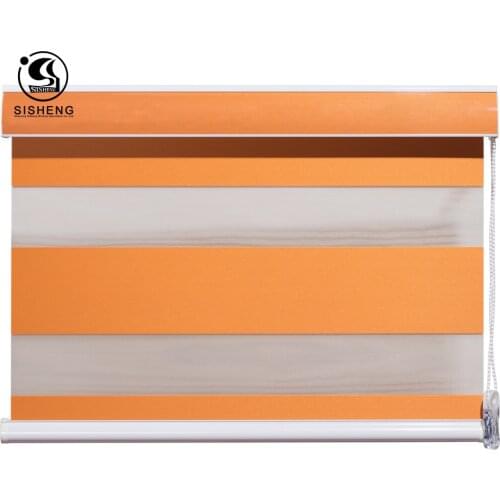 Hot Sale High Quality Blackout Horizontal Zebra Blinds