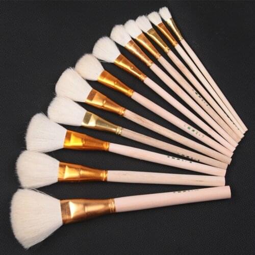 Watercolor Paint Brushes Set 12Pcs Woolen Hair Painting Brush Arte Variety Style Oil Acrylic Painting Brush Pen Art Supplies