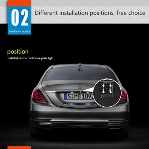 High Definition Night Vision Vehicle Rear View Camera Car Wireless Backup Camera Automotive Exterior Accessories