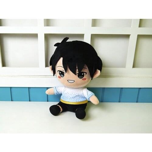 Skating Prince Yuzuru Hanyu Blue Chiffon Clothing Mascot Toy Stuffed & Plush Cartoon Doll
