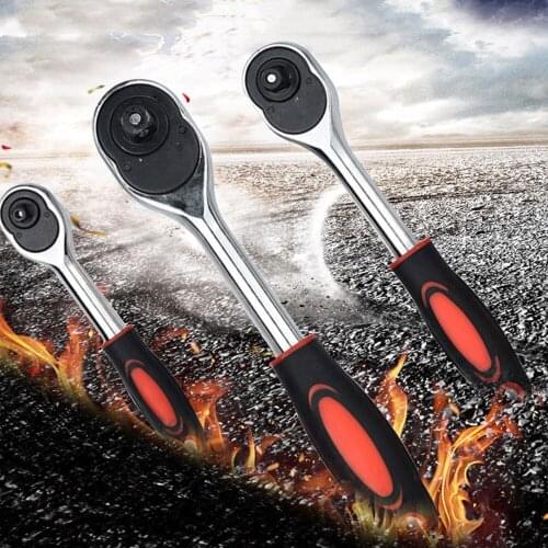 1/2 3/8 1/4 Inch Ratchet Wrench 24 Teeth Torque Wrench Quick Release Wrench For Factories, Production Lines, Repair Shop