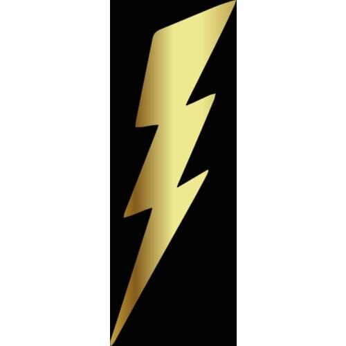 WaveHands 5.8X16CM Lightning Cartoon 3D Vinyl Decal Scratch Occlusion Decor Accessories Stickers Car Sticker