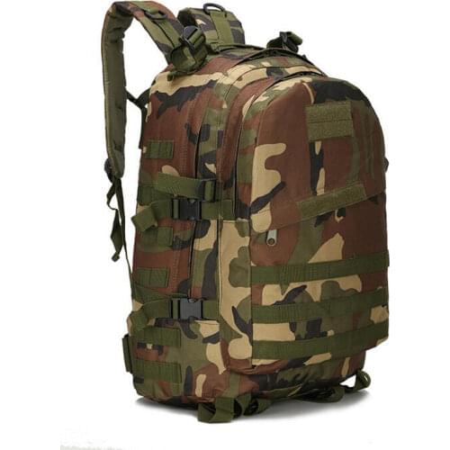 40L 3D Outdoor Sport Military Tactical Backpack 600D Nylon Camping Hiking Trekking Travel Bags Cycling Climbing Sport Bags