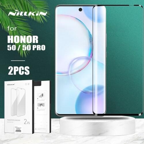 For Huawei Honor 50 Pro Nillkin Inmpact Resistant Curved Film Full Cover Screen Protector for Honor 50 / 50 Pro HD Film