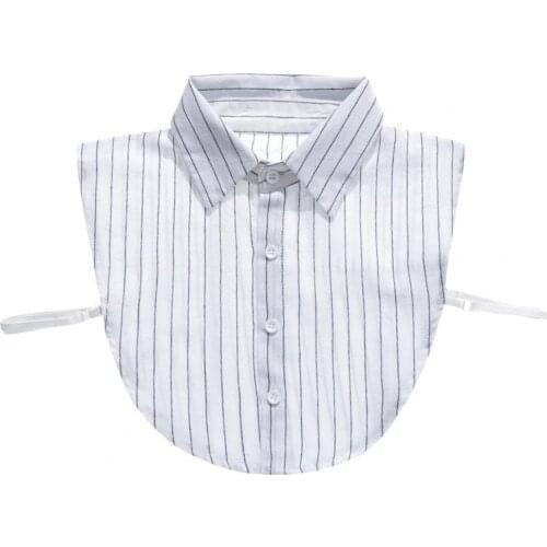 Women T-shirt Classic Adjustable Detachable Turndown False Shirt Collar for Collage Fashion Vintage Blouse Clothing Accessories