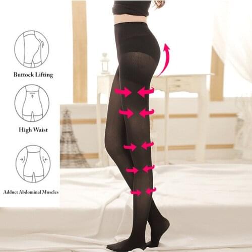 Women body shaping tights Socks Body socks high-waist shaping pants Body Shaping Pants Seamless Tight and thin body shaping Pant