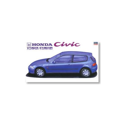 1/24 Hasegawa Plastic Assembly Car Model Toy Static Model Honda Civic Vti/Eti CD-10 DIY Assembly Kit
