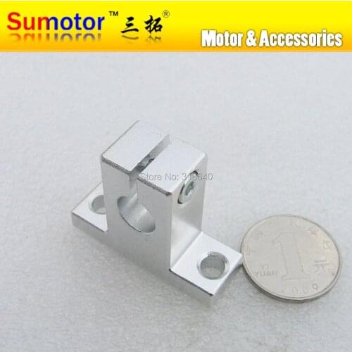 10mm SK10 SH10 SH10A Rail shaft support bearings block XYZ table Stand-UP CNC Router parts unit Bracket for linear guide motion