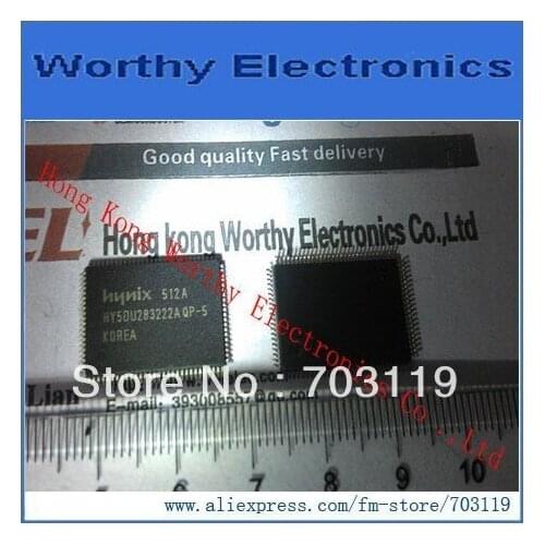 10PCS/LOT HY5DU283222AQP-5 HY5DU283222AQP QFP