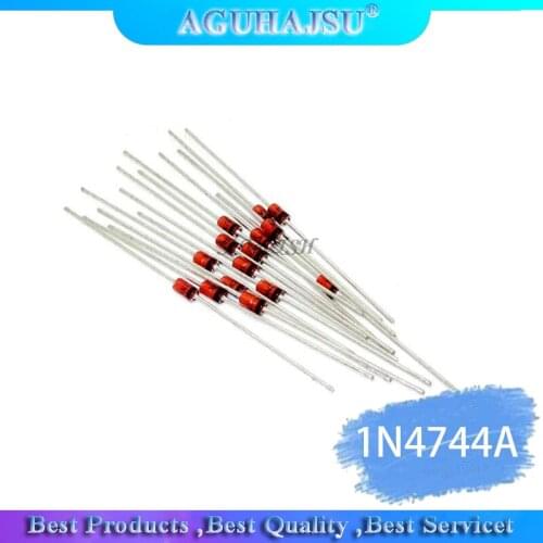 100PCS 1W 15V 1N4744A 1N4744 DO-41 diode