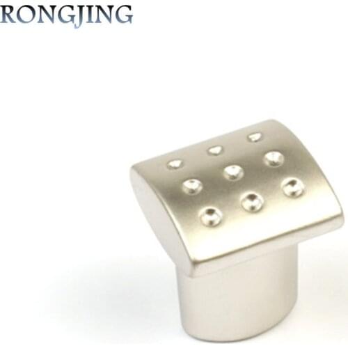 2x Modern Furniture Knobs Kitchen Cabinet Drawer Nickel Handles Cupboard Closet Dresser Drawer Pulls Bars Shoes Box Knob