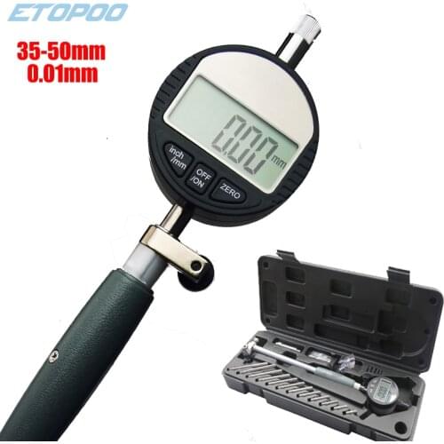 Digital 0.001mm 18-35mm 35-50mm 50-160mm/0.01mm Dial Bore Gauge Center Ring Dial Indicator Micrometer Gauges Measuring Tools