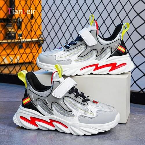 High Quality Kids Shoes Boys Breathable Mesh Kids Sneakers For Boys Shoes Fashion Casual Children Shoes Basket Chaussure Enfant