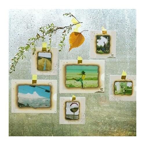 DIY Deco 5x7 inch Vintage Photos Wall Paper Photo Frame 9pcs/Set