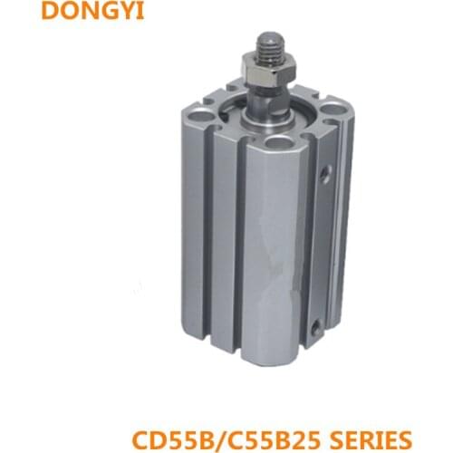 ISO Standard Compact Cylinder For CD55B25-5-10-15-20-25-30-35-40-45-50M