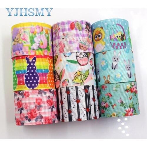YJHSMY,I-19112-328,38mm 10yards flower Cartoon Ribbons Thermal transfer Printed grosgrain,DIY Handmade wrapping materials