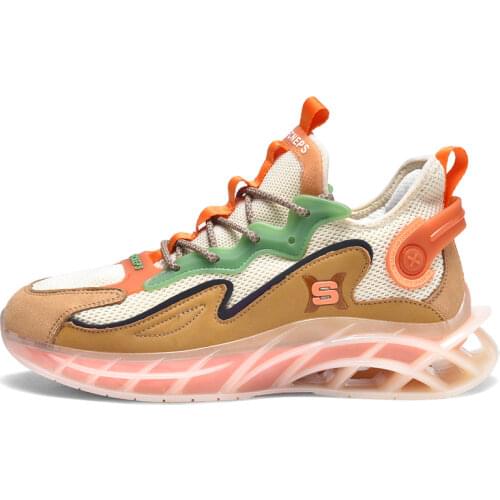 MUSHOE Mens Breathable Sneakers