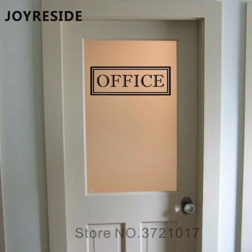 Office Door Decal Office Sign Business Work Decor Shop Decor Home Rooms Door Or Wall Vinyl Stickers 40 Colors Available M025