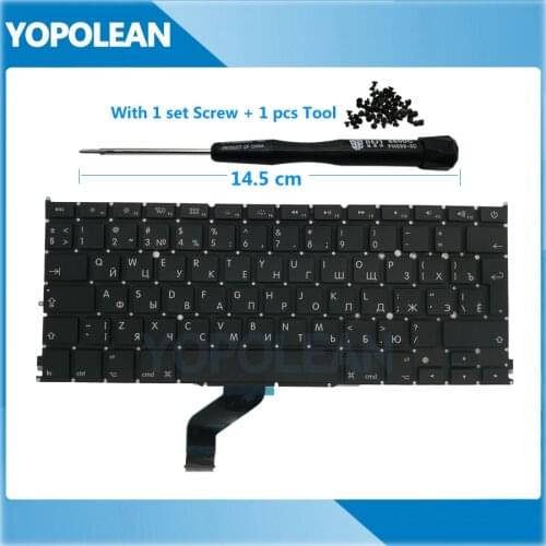New Big Enter Key Russia Russian Keyboard For Macbook Pro Retina 13" Unibody A1425 2012 2013
