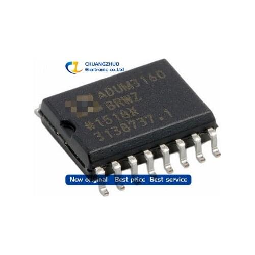 New original ADUM3160BRWZ ADUM3160BRWZ-RL DGTL ISO 2.5KV 2CH USB 16SOIC