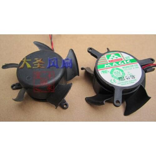Original for Graphics card fan MGA5012HF-020 12V 0.18A 2Lines diameter 43mm pitch 39MM