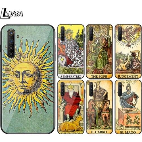 Luck Prediction Tarot For OPPO A94 A11 X A9 A12 E A93 A92 A73 A72 A53 S A52 A32 A31 AX7 A7 A5 Pro 2020 Black Phone Case