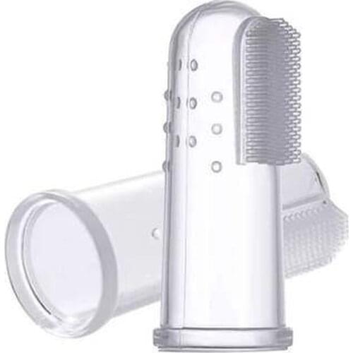 Super Soft Pet Finger Toothbrush Dog Cat Cleaning Toothbrush Brush Pet Supplies Teddy Dog Brush Bad Breath Tartar Teeth Tool