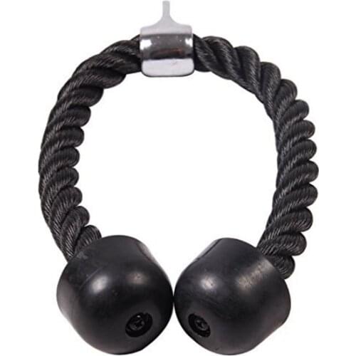 Tricep Rope Abdominal Crunches Cable Pull Down Laterals Biceps Muscle Training Fitness Body Building Gym Pull Rope