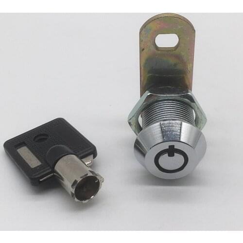 Raylock 23mm tubular key cam lock with 10000 different combinations for cabinet door