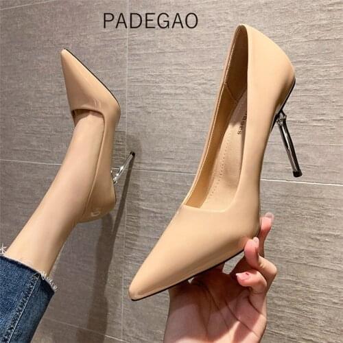 Women Shoes 2020 OL Casual Ladies Dress Shoes Party Night High Heels Sexy