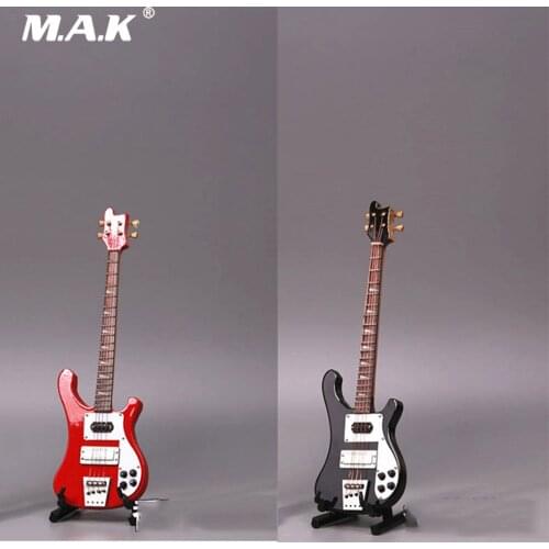 1:6 Action Figure Accessory Red/Black Electric Guitar with Box Model Toys For 12 Inches Action Figure Collection