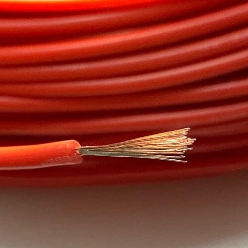 10KV high voltage wire UL3239 silicone wire 18AWG soft high temperature resistant 200 degrees high temperature wire 10 meter