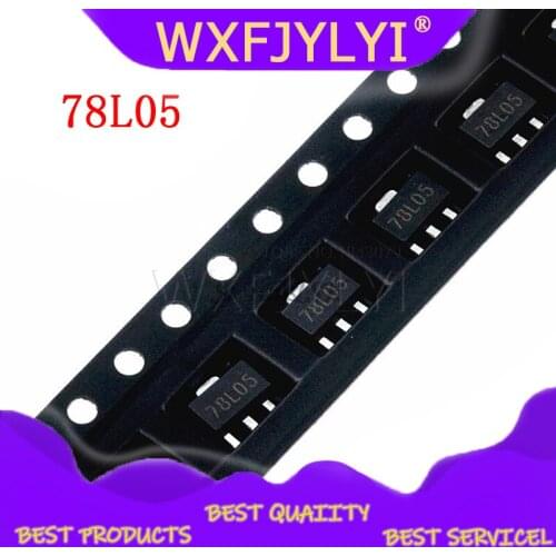 20PCS 78L05 SOT89 SOT SMD SOT-89 Triode new and original