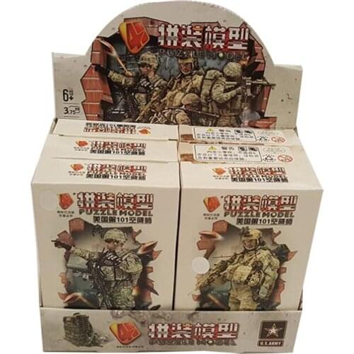 2020 Hot Assembly 1:18 22joints Movable Soldier Arms Action & Toy Figures Parts Puzzle Model carro de brinquedo for boys A031