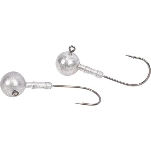 3.5g/5g/7.0g/10g JIG Head with single Hooks Soft Bait Special Fishing Tackle Tool Lure Hook Barbed Jigging Hooks