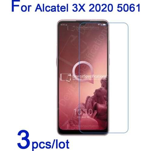 3pcs Ultra Clear/matte/Nano anti-explosion Screen Protectors for Alcatel 3L 3X 3V 3C 5V U3 2020 2019 2018 LCD Protective Films