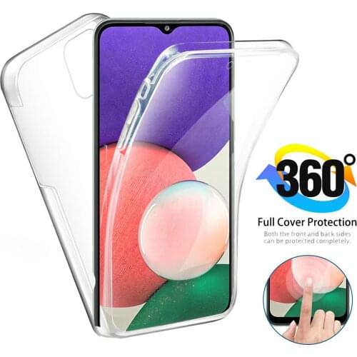 360 Degree Full Body Double-Side Protection Shell for Samsung GalaxyA22 Case On Sumsung Galaxy A22 A 22 2021 5G Shockproof Coque