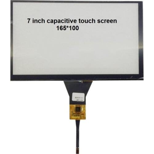 7 inch capacitive touch screen /DVD navigation capacitance touch screen 165*100/6 line universal capacitive touch screen