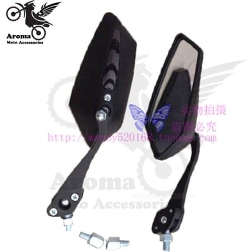 Brand new Professional motorcycle rearview mirror universal motorbike side mirrors for suzuki parts moto Off-road black hotsell