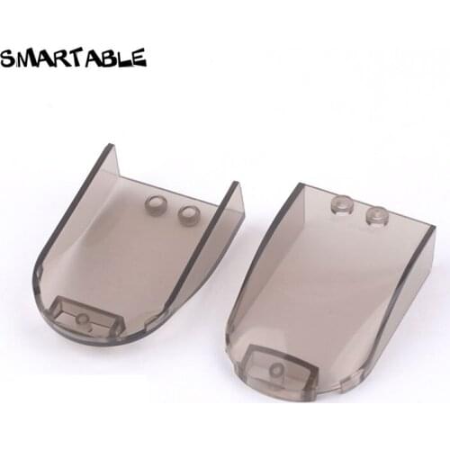 Smartable Windscreen 4x6x1.3 Building Blocks Brick MOC Parts Toys For Kids Compatible Major Brands 18973 / 35303 10pcs/Lot