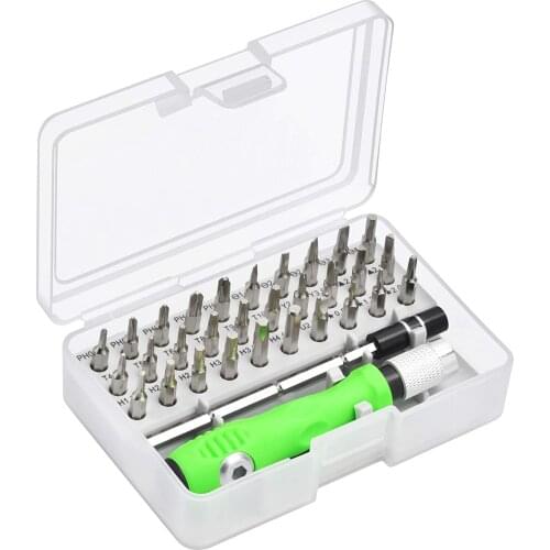 Mini 32 in 1 Screwdriver Set Multi-function Magnetic Screwdriver Bits Kit Mobile Phone IPad Camera Maintenance Tools Repair Set