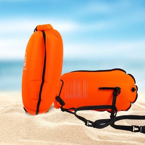 Inflatable Swimming Bag Flotation Bag Double Balloon Waterproof Storage Bag Lifebuoy Buoy Prevent Drowning Drying Bag