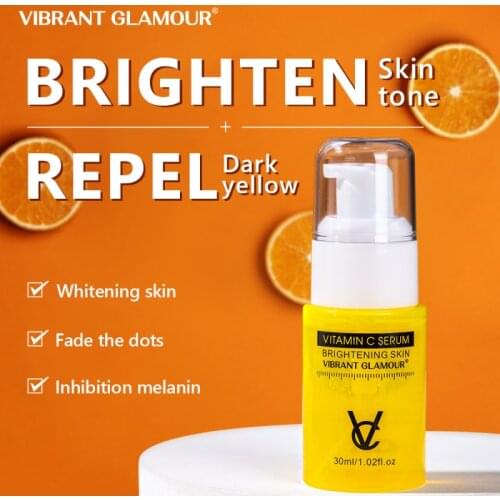 Natural Vitamin C Face Serum Liquid Hyaluronic Acid Essential Oil Moisturizng Anti Aging Anti Wrinkle Cream For Skin Care TSLM2