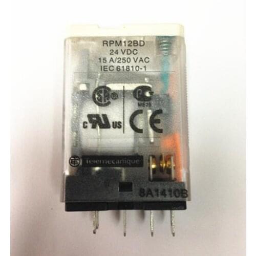 HOT NEW 24V relay RPM12BD 24VDC IEC61810-1 RPM12BD-24VDC 15A 250VAC 5PIN
