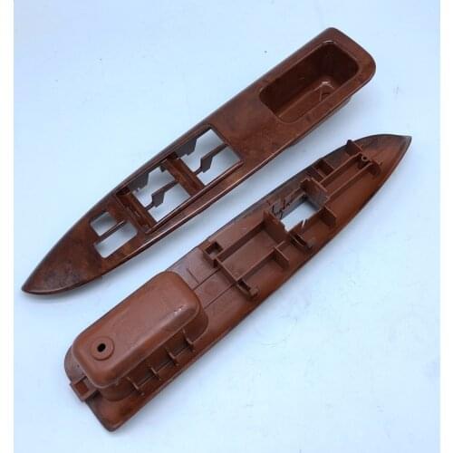 1pcs Door Armrest panel for BYD f3 Armrest seat Door glass lifter switch trim for f3r Mahogany color
